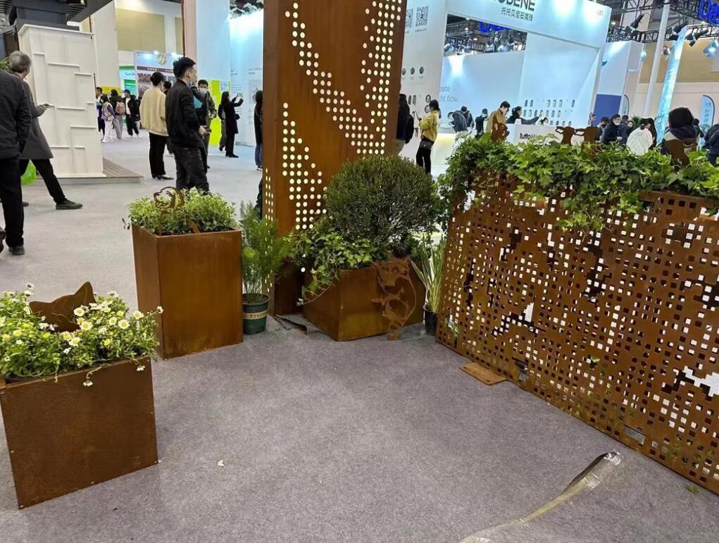 北林耐候钢花箱