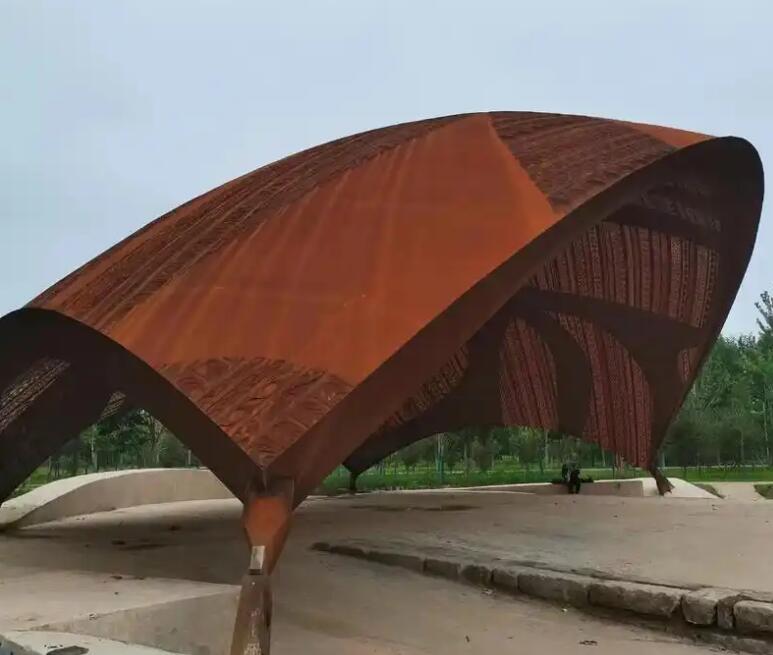 北林耐候钢幕墙案例